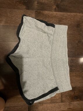 Low-rise grey cotton Shorts